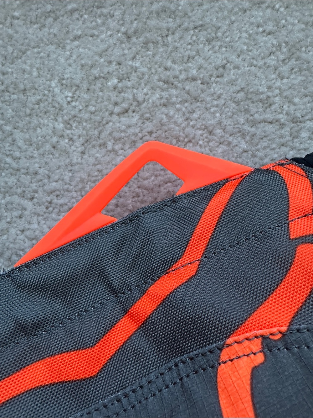 Fox 180 Kids Gray and Orange Motocross Pants - 24Y - Picture 9 of 16